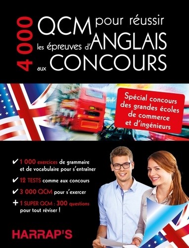  4000 QCM pour réussir les épreuves d'Anglais aux concours  