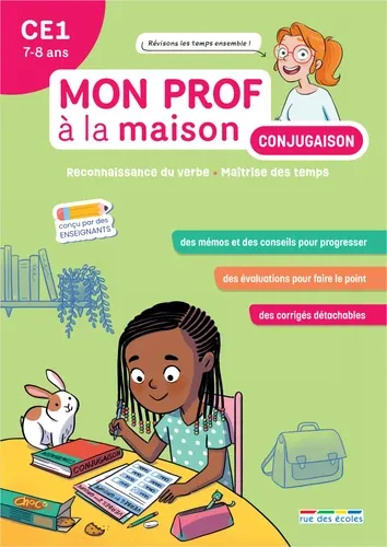 MON PROF A LA MAISON - CONJUGAISON CE1