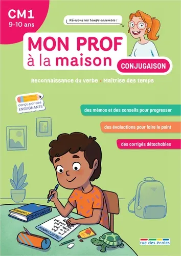 MON PROF A LA MAISON - CONJUGAISON CM1