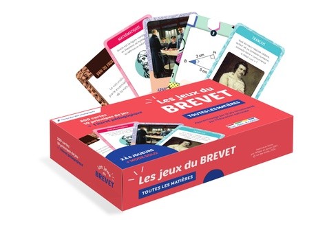 Les jeux du brevet - Toutes les matières - 200 cartes, 10 principes de jeu + 1 livret pédagogique 