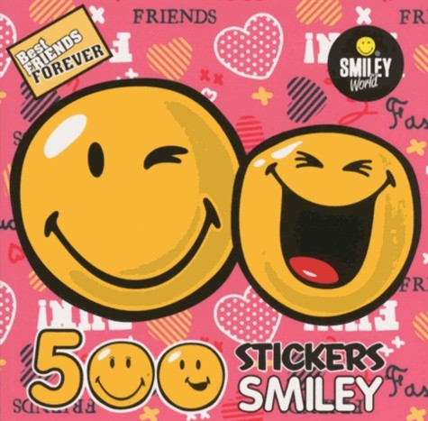  Best Friends Forever - 500 stickers smiley  