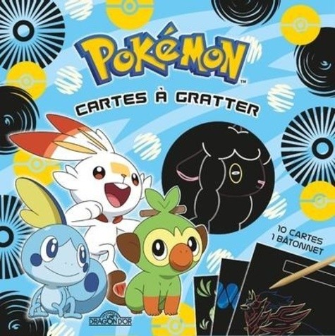  Pokémon Cartes à gratter Galar - Avec 10 cartes, 1 bâtonnet 