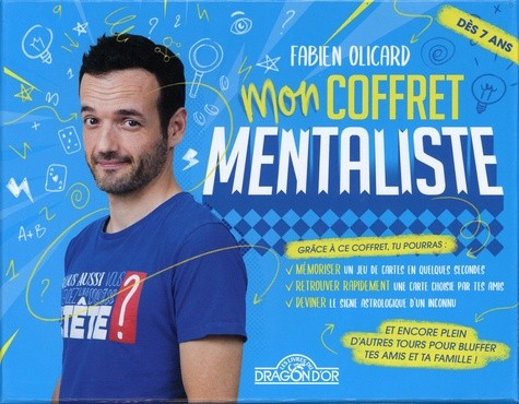 Mon coffret mentaliste - Avec 1 jeu de 35 cartes, 1 triple disque de correspondance, 4 rectangles en volume, 26 fiches explicatives Mon coffret mentaliste - Avec 1 jeu de 35 cartes, 1 triple disque de correspondance, 4 rectangles en volume, 26 fiches explicatives