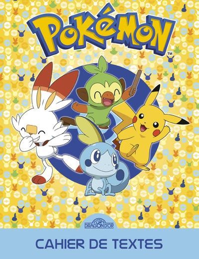  Pokémon ; cahier de textes 
