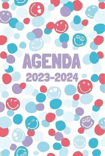  Smiley Agenda 2023-2024 Back-to-School 