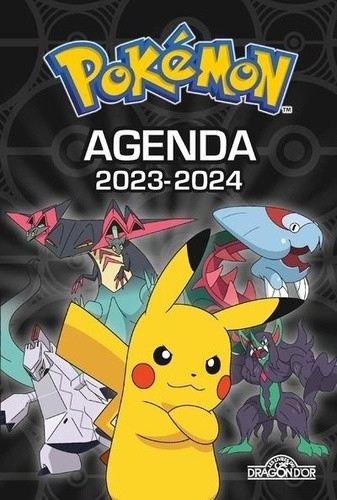  Agenda Pokémon - Couverture noire  