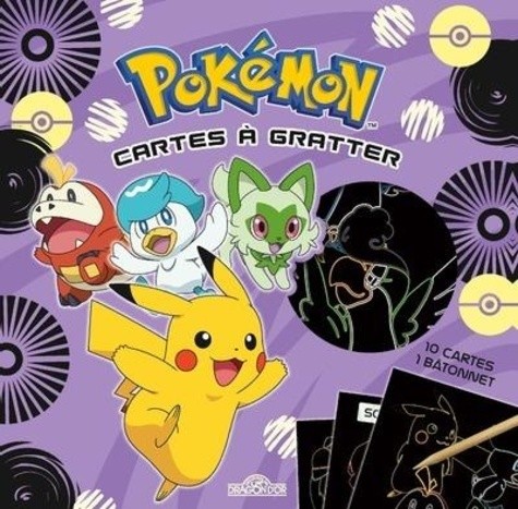  Pokémon - Cartes à gratter - Les Pokémon de Paldea 