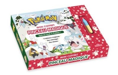 Pokémon - Mon coffret pinceau magique - Spécial Noël à Paldea ! Pokémon - Mon coffret pinceau magique - Spécial Noël à Paldea !