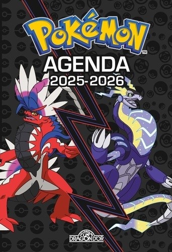  Pokémon - Agenda 2025-2026 - New 