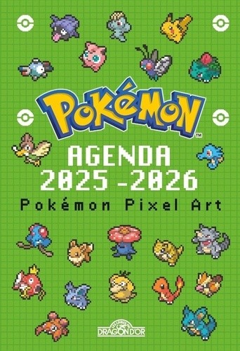  Pokémon - Agenda 2025-2026 - Pixels 
