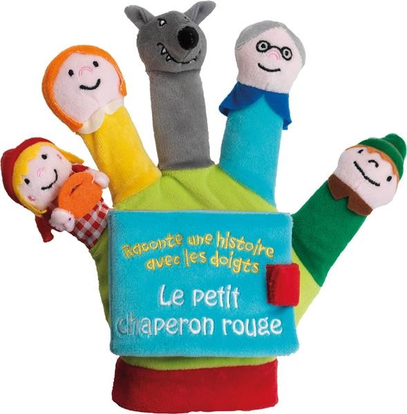  Le Petit Chaperon Rouge ; raconte une histoire avec les doigts  