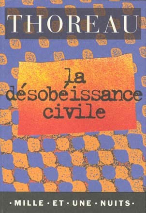  La desobeissance civile 