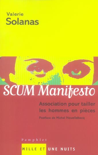  Scum manifesto - association pour tailler les hommes en pieces 