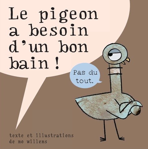  Le pigeon a besoin d'un bon bain  