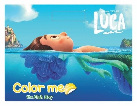  Color me - The Fish Boy - Luca - Joli coloriage  