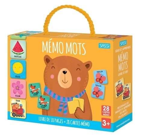  Mémo mots - Livre de 10 pages + 28 cartes mémo 