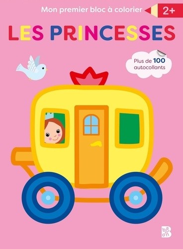  Mon premier bloc à colorier Les princesses  