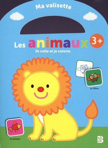  Les animaux - Je colle et je colorie  