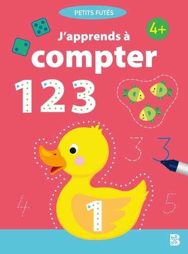  J'apprends à compter - Avec un feutre effaçable  