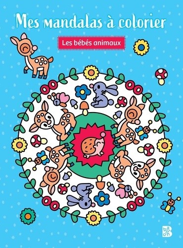  Mandalas Les bébés animaux  