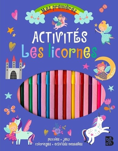  Kits d'activités manuelles - Les licornes 