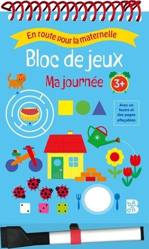  ERPM Bloc avec spirales et feutre - Ma journée 