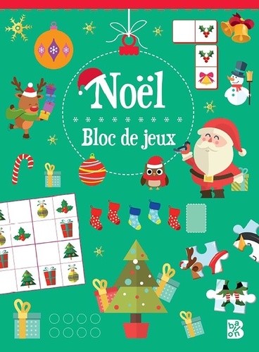  Bloc de jeux - Noël 