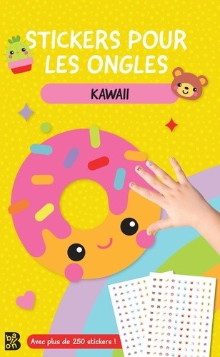  Stickers pour les ongles: Kawaii 