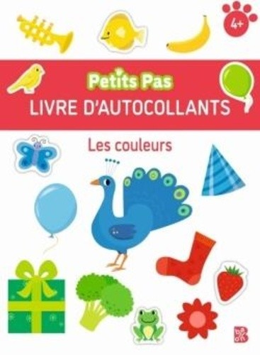  Petits Pas autocollants: Les couleurs 
