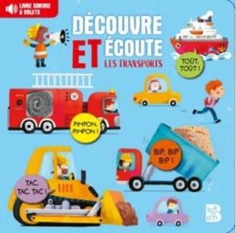  Livre sonore avec flap Les transports ! 
