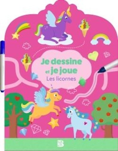  Je dessine et je joue : Licornes 