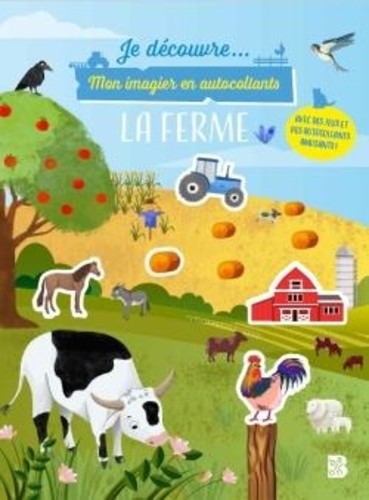  Mon imagier en autocollants la ferme  