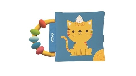  Le livre du chat - Livre-hochet  