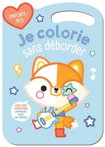  Je colorie sans déborder Le renard  