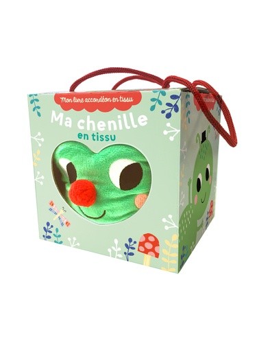  La chenille - Mon livre accordéon en tissu  