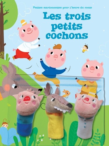  Les 3 petits cochons - Petites marionettes à l'heure du conte  