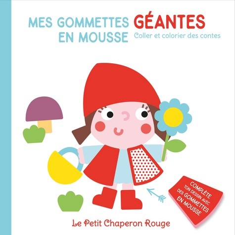  Le petit chaperon rouge gommettes géantes 