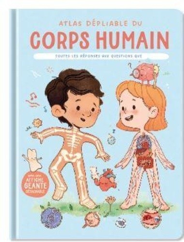  Du corps humain atlas dépliable 