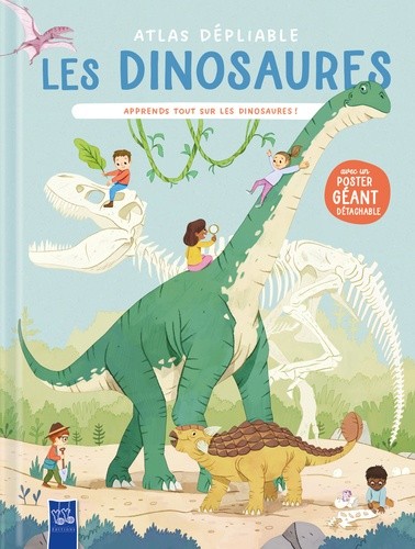  Les dinosaures / atlas dépliable 