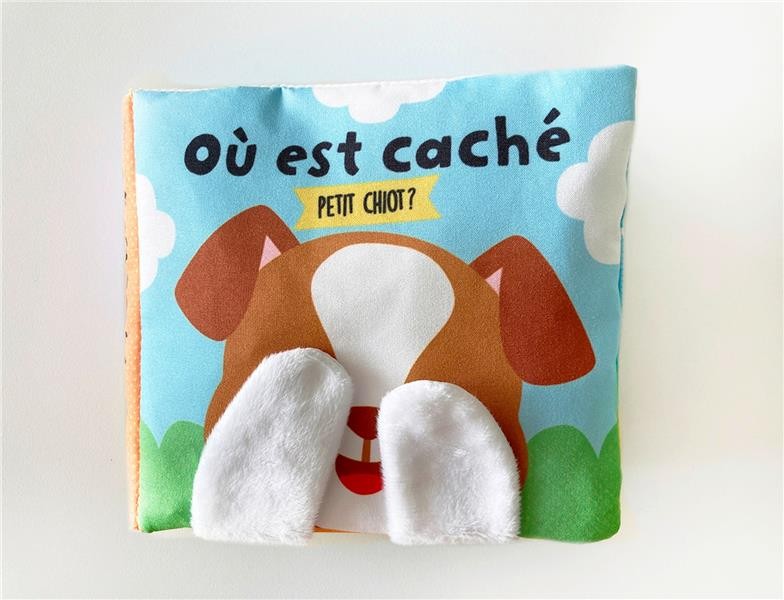  Où est caché petit chiot ? 
