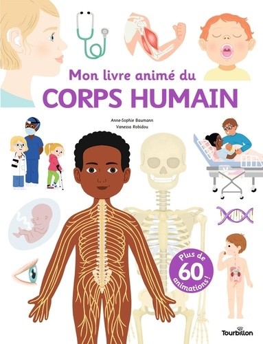  Mon livre animé du corps humain  