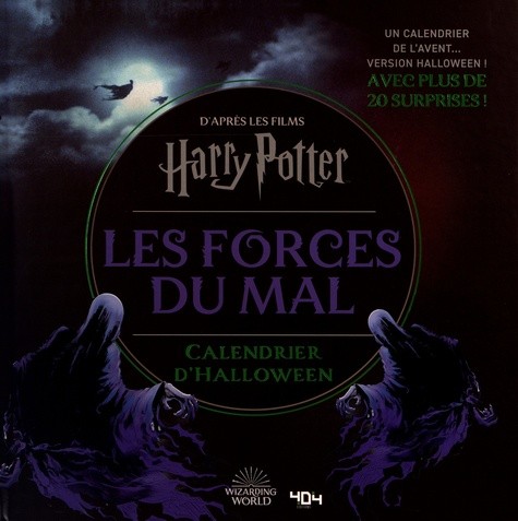  Harry Potter - Les Forces du Mal - Calendrier d'Halloween officiel  