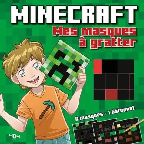  Minecraft - Masques à gratter 