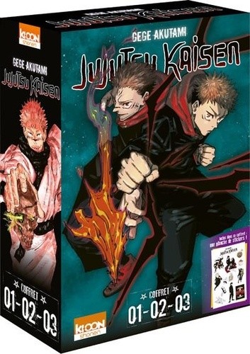  Jujutsu Kaisen Tomes 1 à 3  