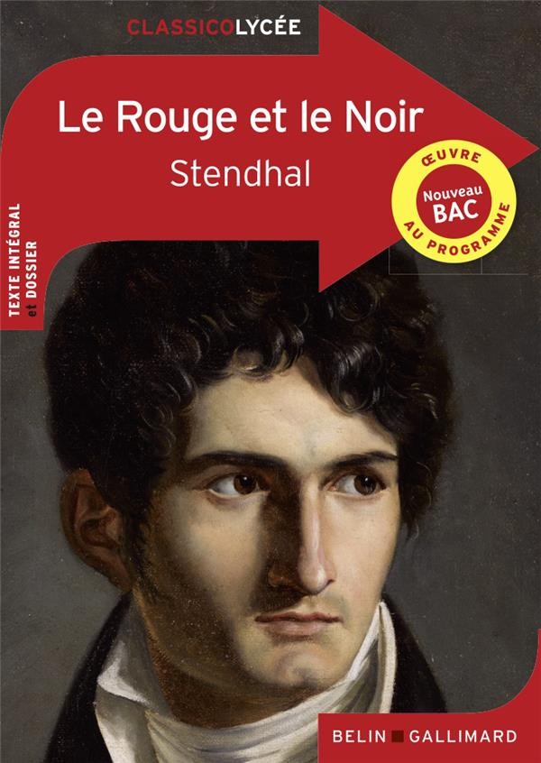  Le rouge et le noir, de Stendhal  