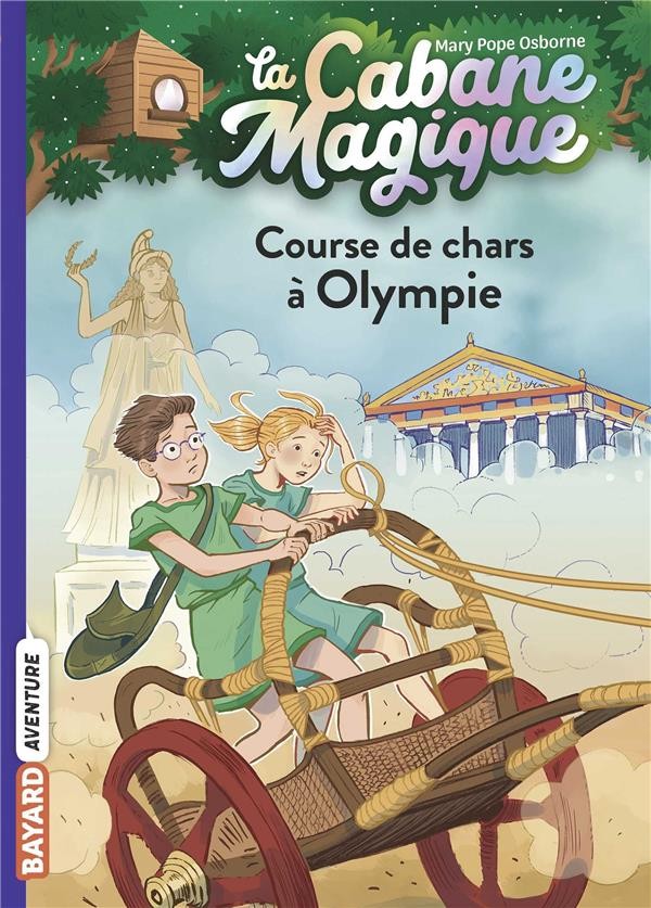  La cabane magique t.11 ; course de chars à Olympie 