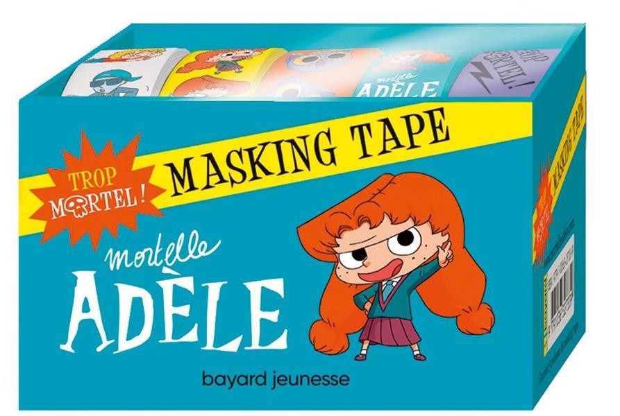  Mortelle Adèle ; masking tape 