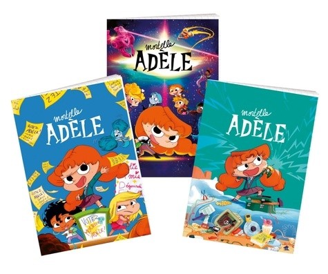 Les cahiers de Mortelle Adèle - Pack en 3 volumes 