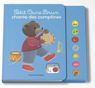 PETIT OURS BRUN CHANTE DES COMPTINES - LIVRE SONORE - DES 1 AN