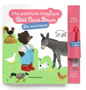 LES ANIMAUX - MA PEINTURE MAGIQUE PETIT OURS BRUN